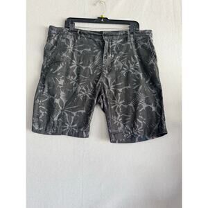 Levi's XX Chino Taper Fit Men's Shorts Gray Floral Print size 36